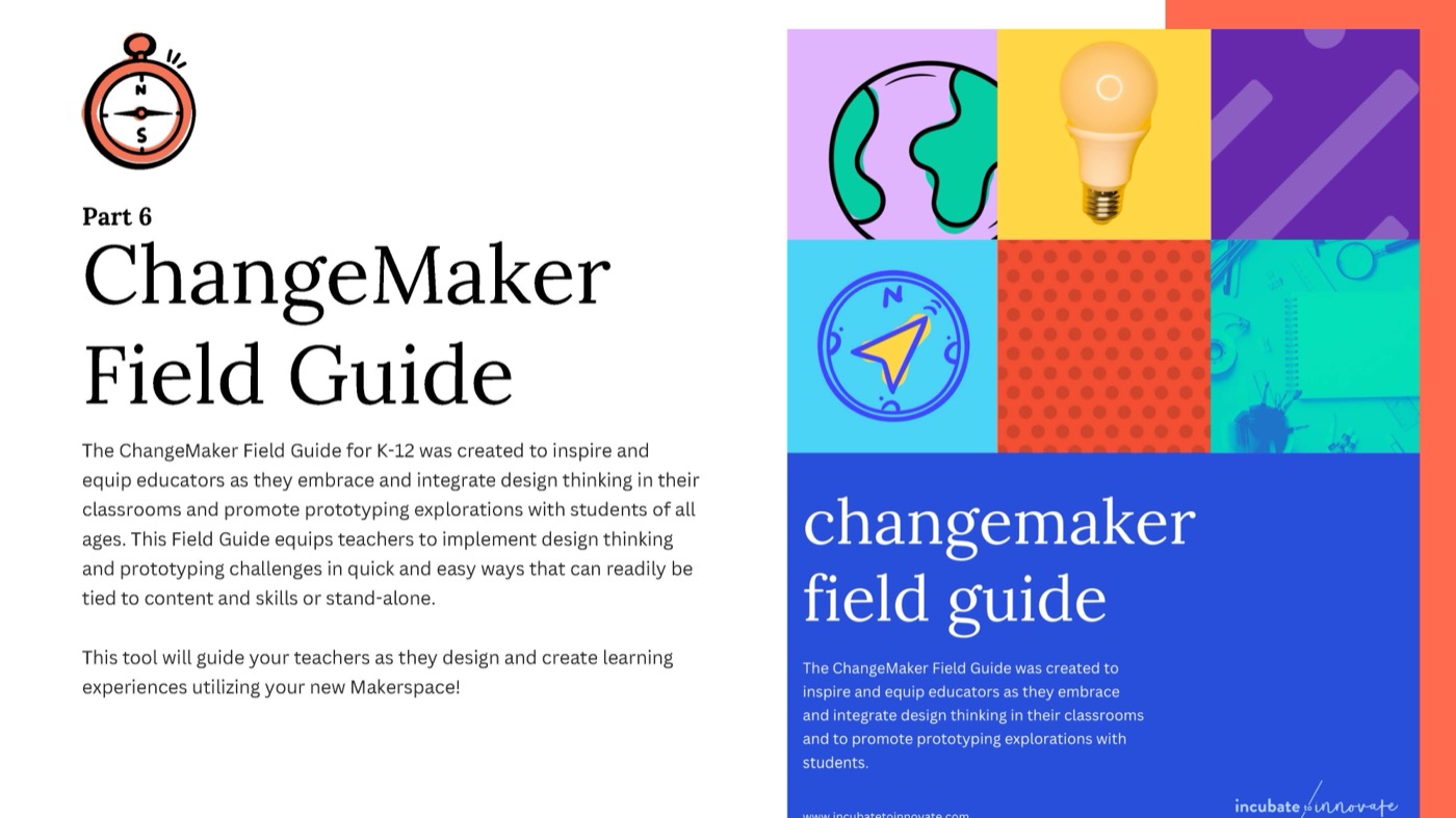 The Maker Kit by Incubate to Innovate, introduction and contents deck, page 10