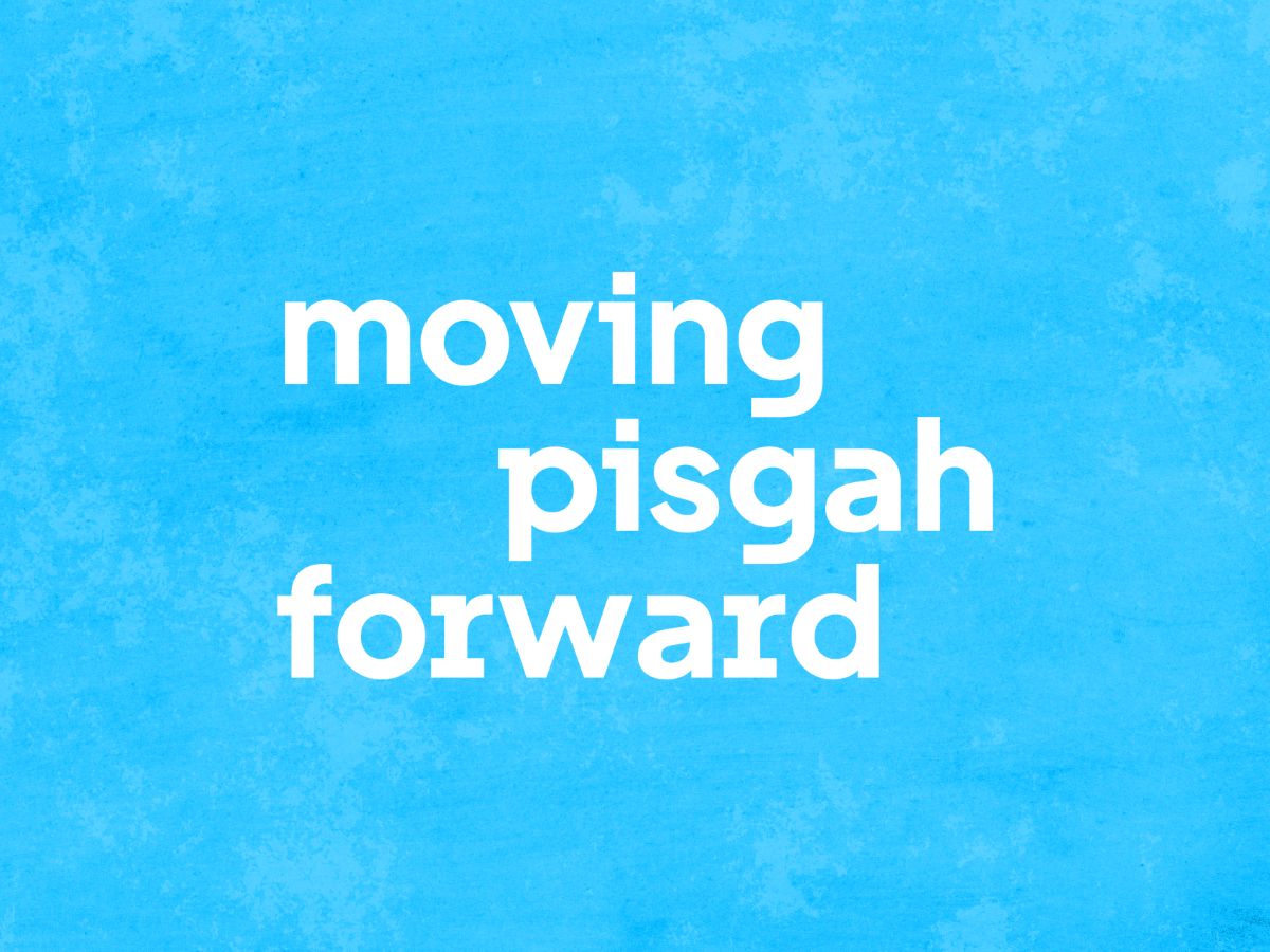 Mount Pisgah's Moving Pisgah Forward capital campaign artwork